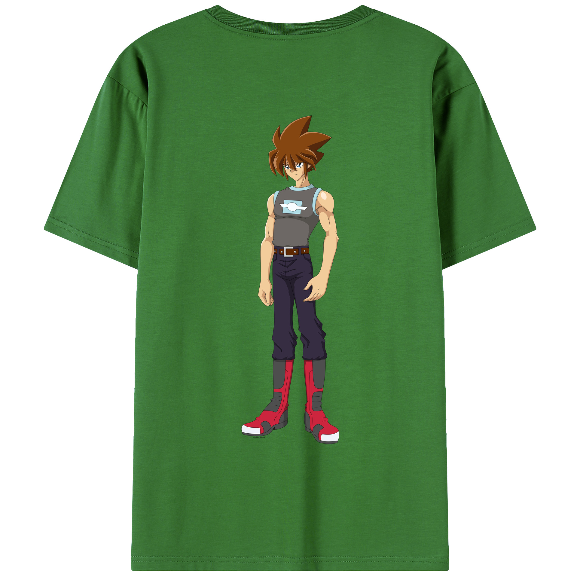 （画像用） 遊☆戯☆王 Yu-Gi-Oh! レディース半袖Tシャツ(バックプリント)